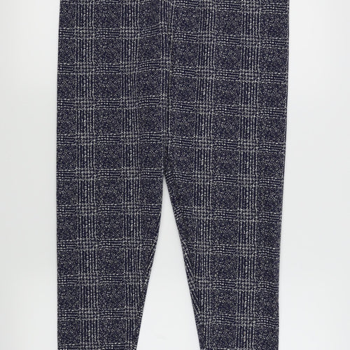 TU Womens Blue   Capri Leggings Size 14 L27 in