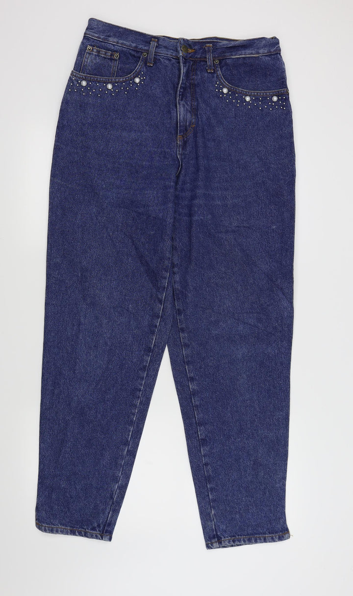 studebaker Womens Blue Straight Jeans Size 34 in L30 in