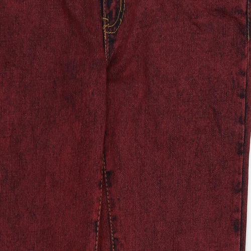 725 Originals Womens Red   Cropped Jeans Size 34 in L25 in