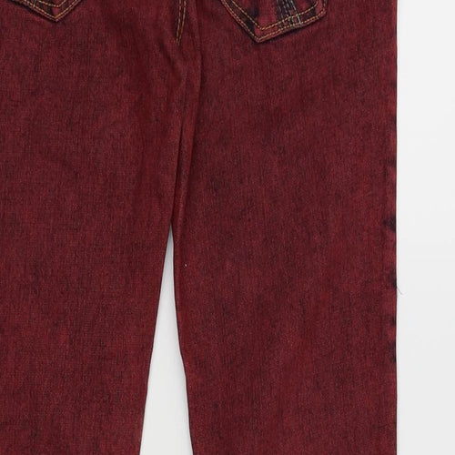 725 Originals Womens Red   Cropped Jeans Size 34 in L25 in