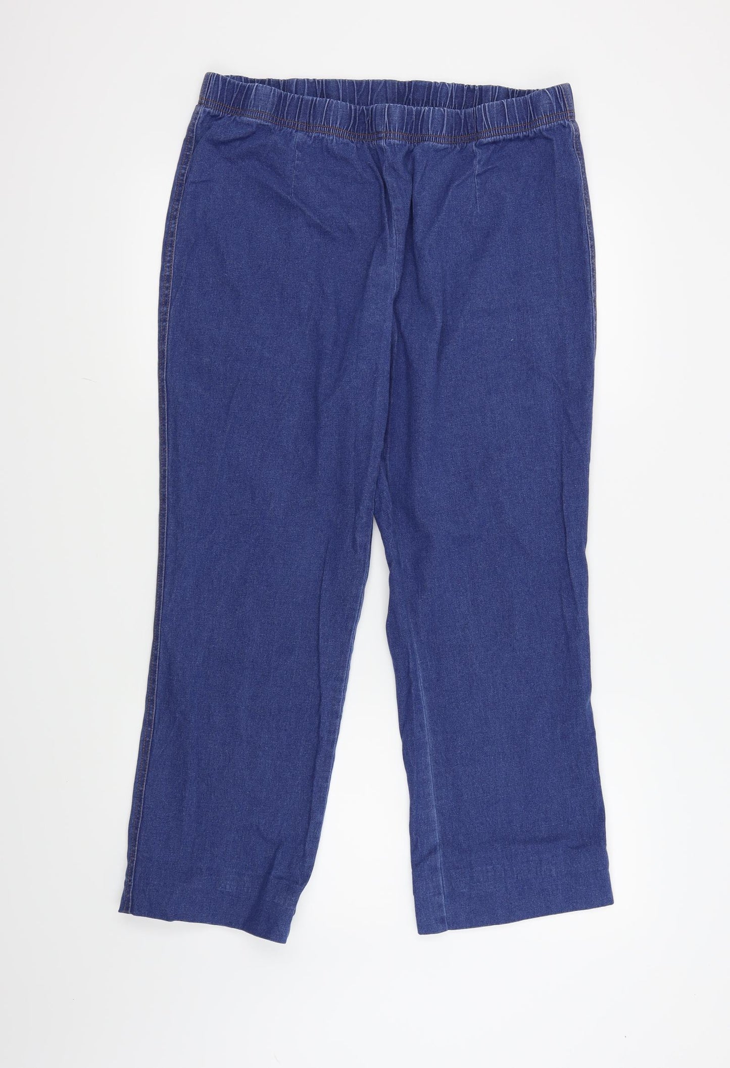 Damart Womens Blue   Straight Jeans Size 20 L25 in