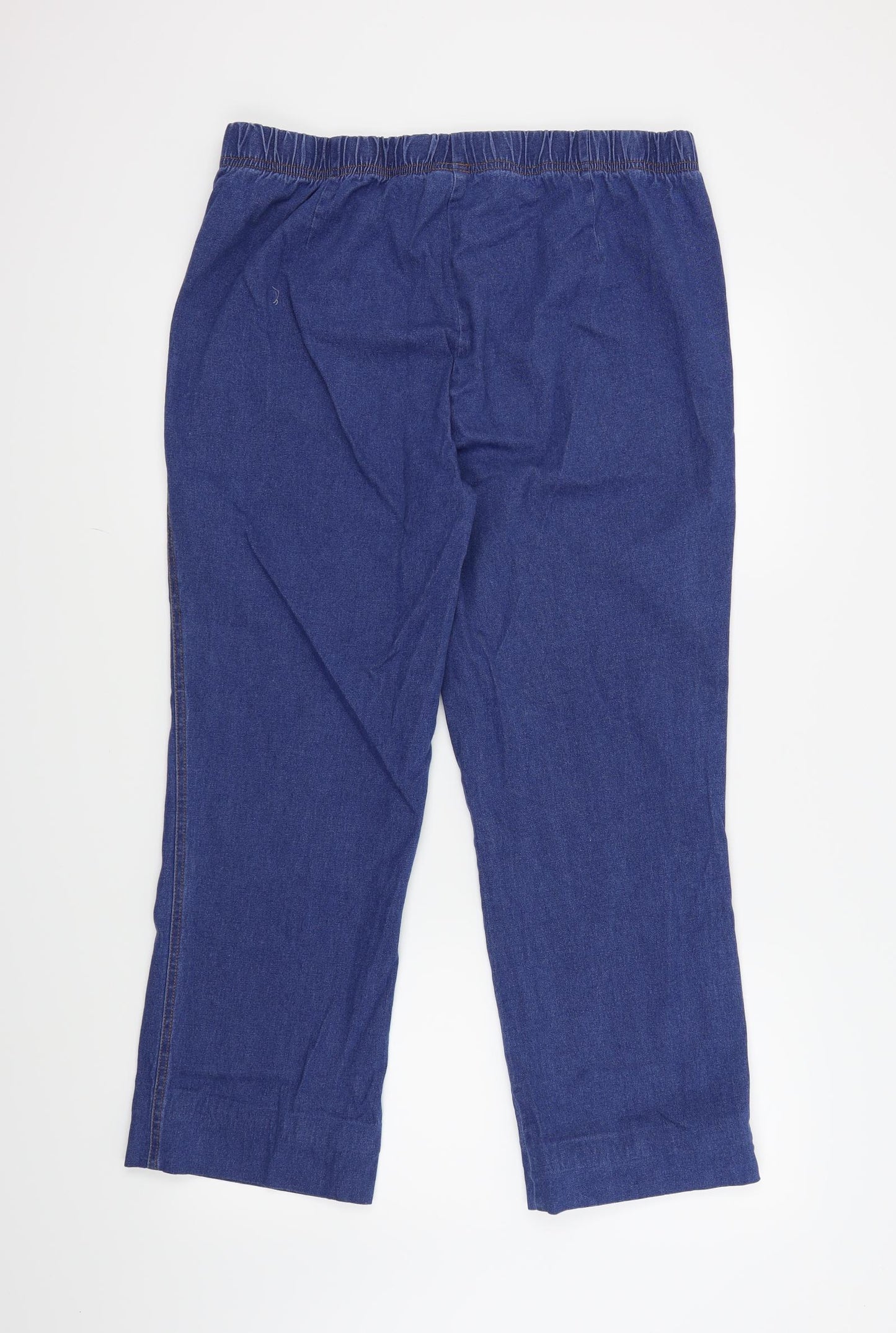 Damart Womens Blue   Straight Jeans Size 20 L25 in