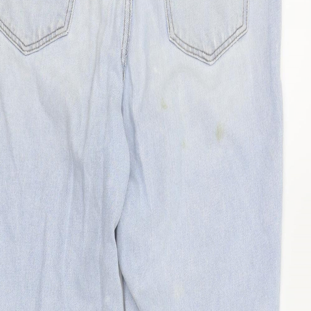 New Look Womens Blue   Mom Jeans Size 14 L25 in