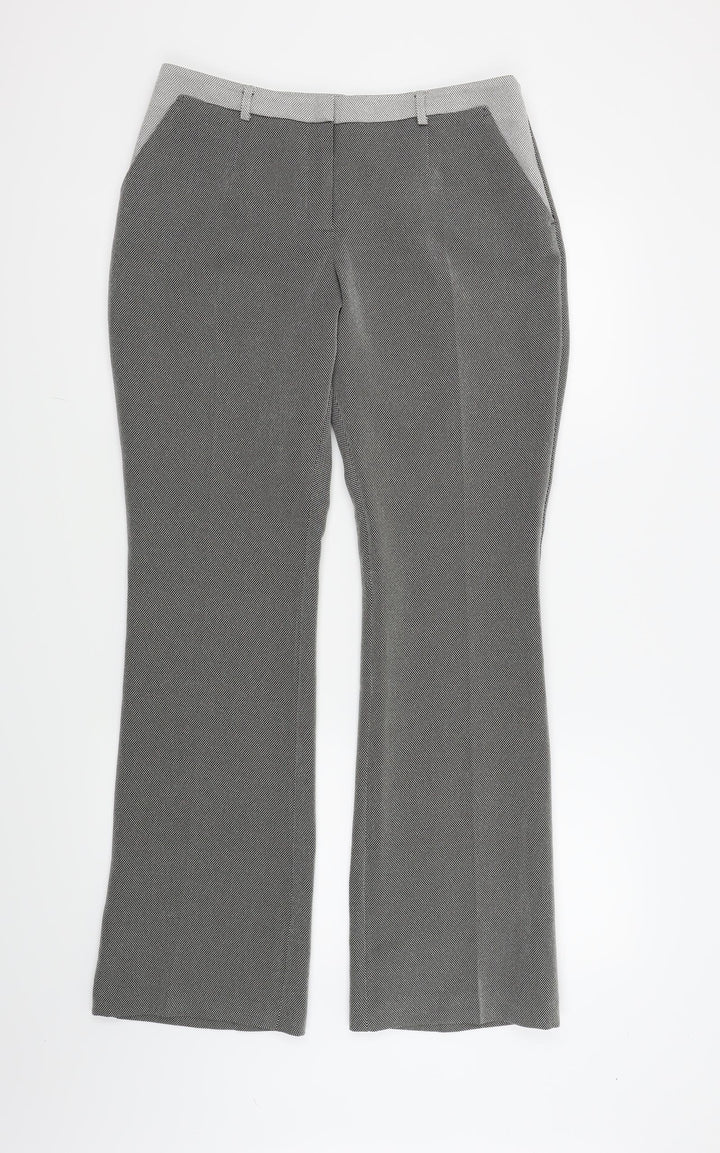 Atmosphere Womens Grey Trousers Size 12 L20 in