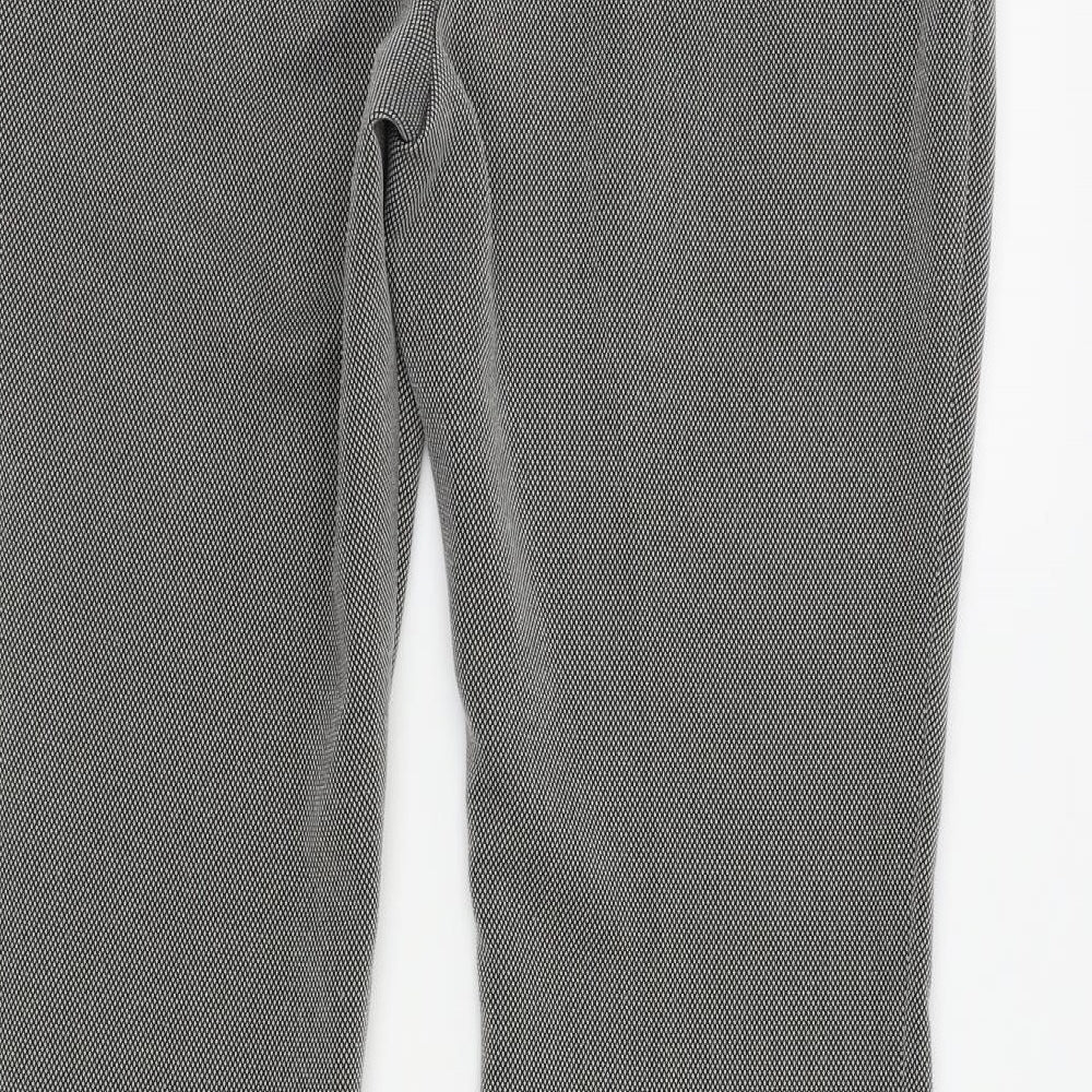 Atmosphere Womens Grey   Trousers  Size 12 L20 in