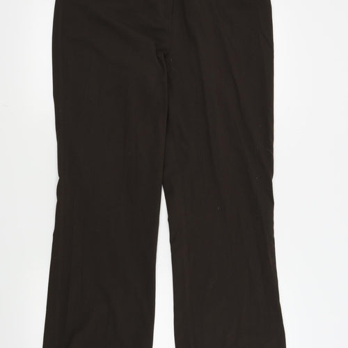 Mia  Womens Brown   Trousers  Size 14 L28 in