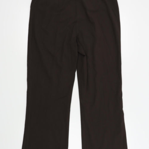 Mia  Womens Brown   Trousers  Size 14 L28 in
