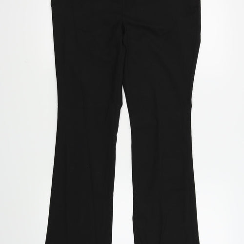 NEXT Womens Black   Trousers  Size 10 L30 in