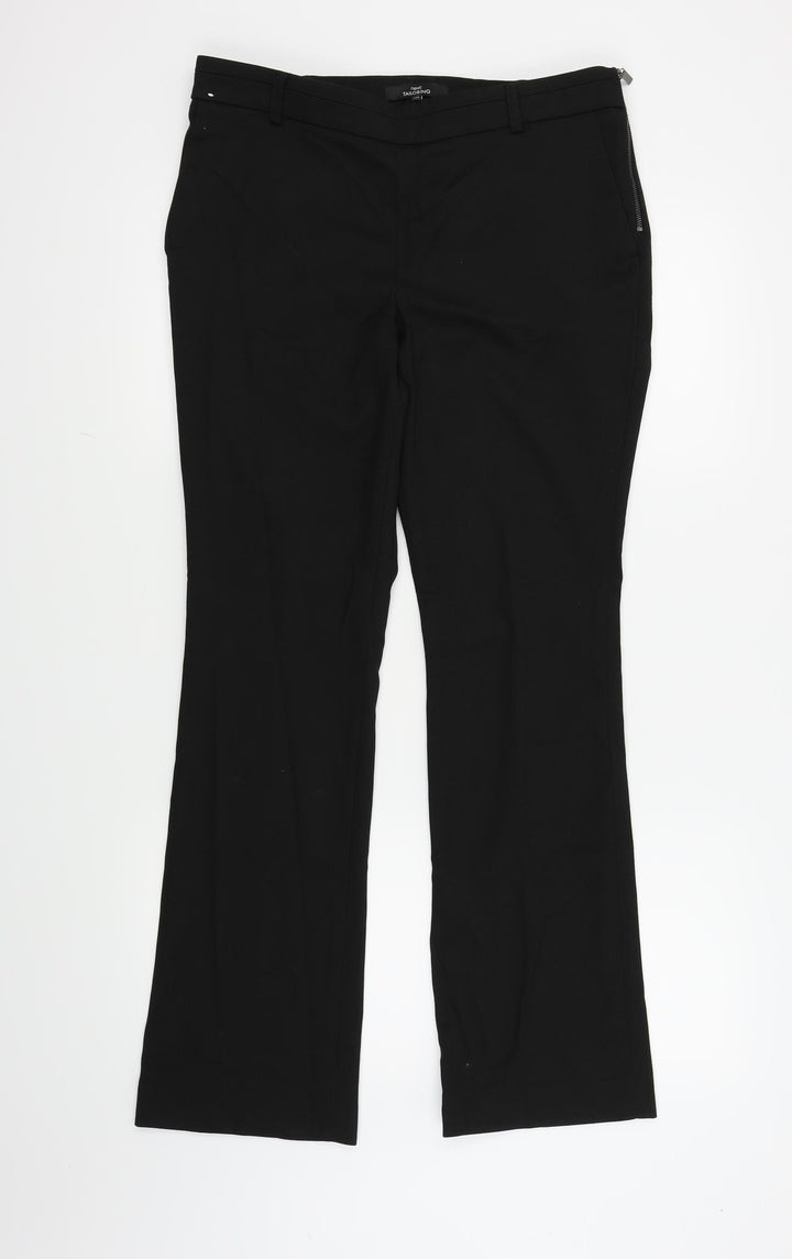 NEXT Womens Black   Trousers  Size 10 L30 in