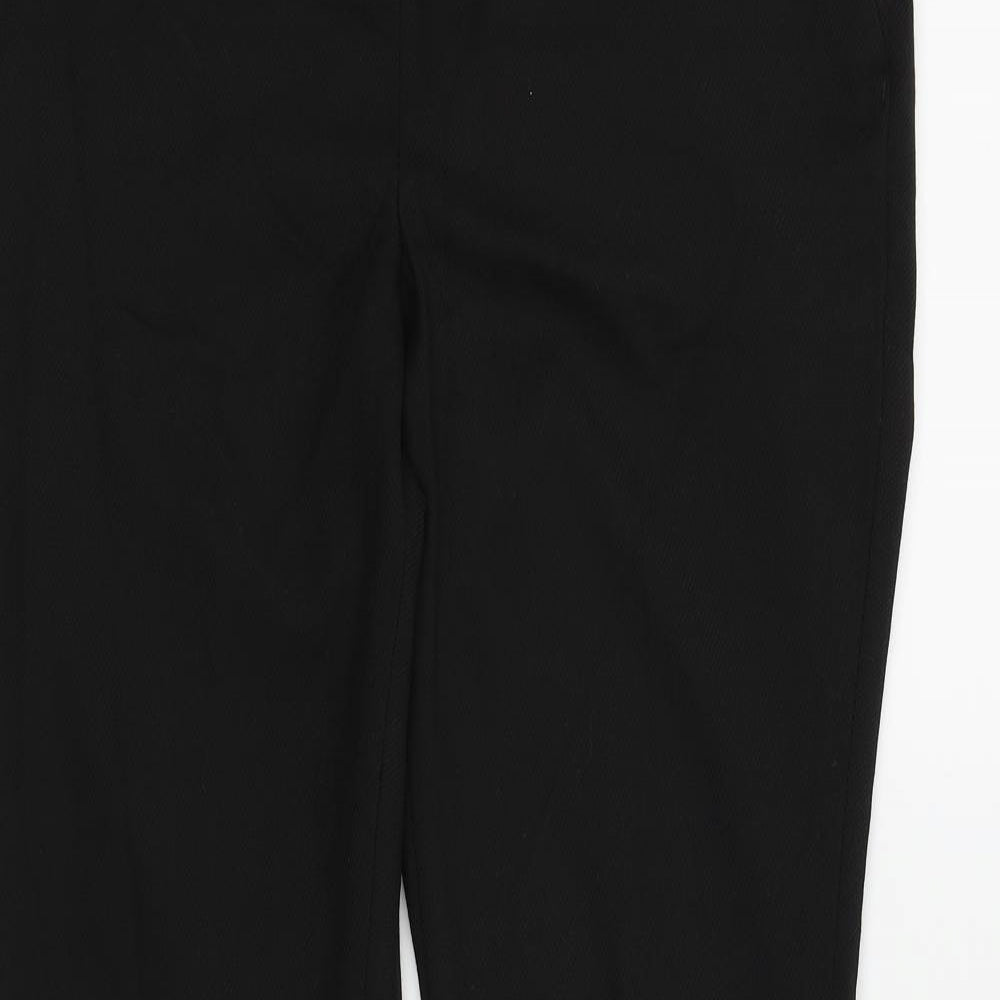 NEXT Womens Black   Trousers  Size 10 L30 in