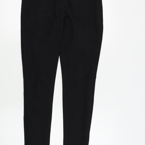 Denim & Co. Womens Black   Jegging Jeans Size 10 L30 in