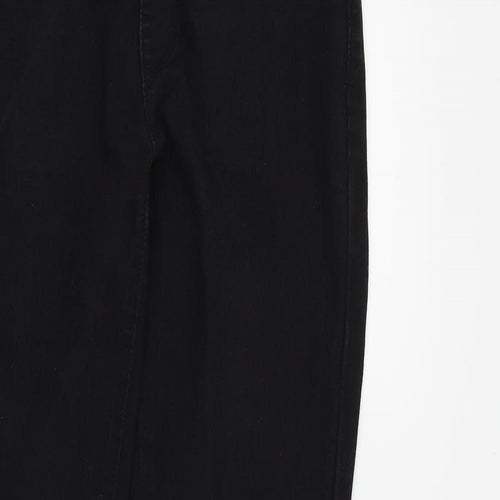 Denim & Co. Womens Black   Jegging Jeans Size 10 L30 in