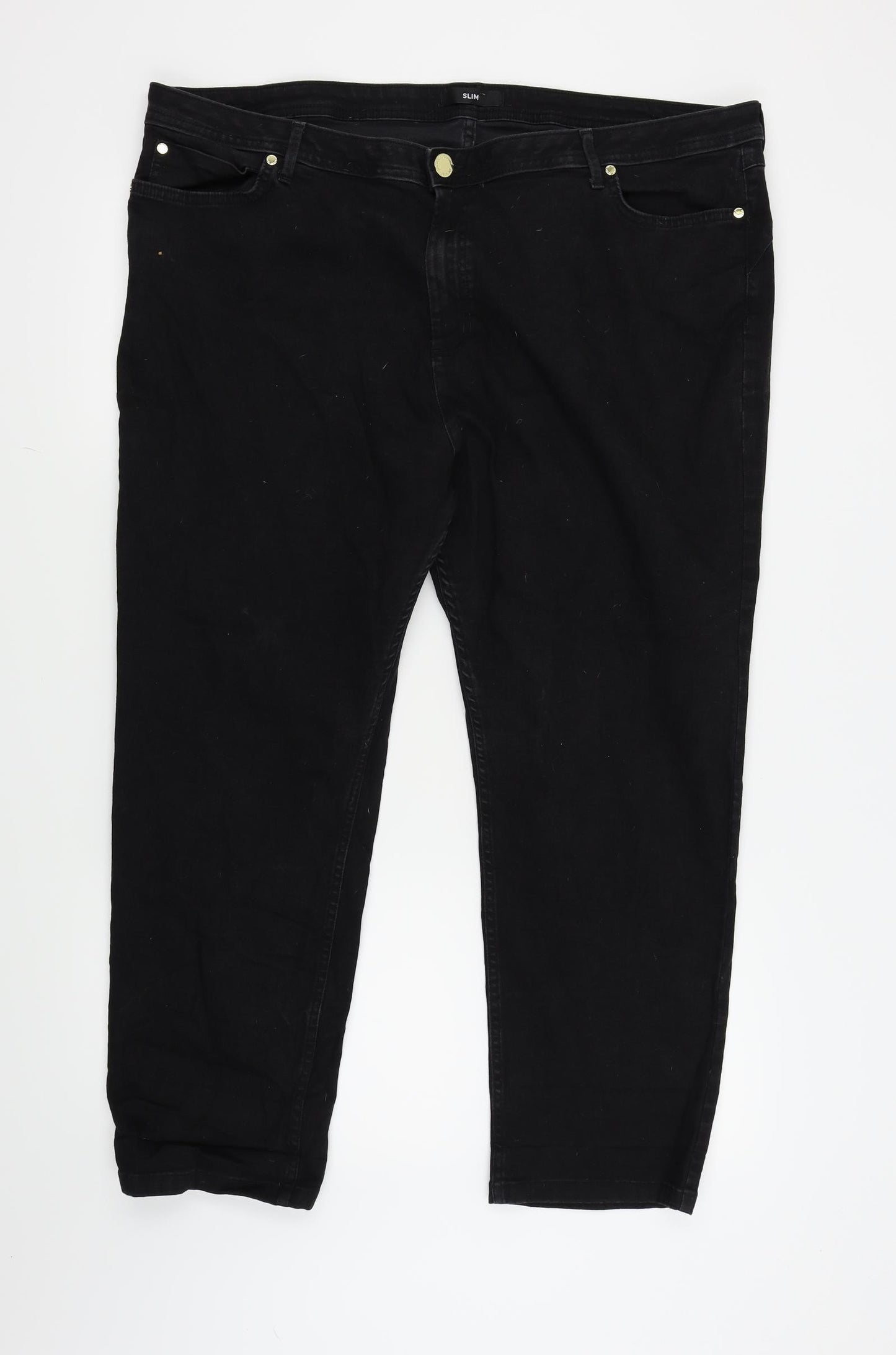 M&S  Womens Black   Skinny Jeans Size 24 L25 in