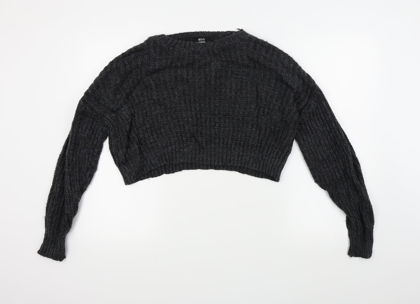 BDG Womens Grey   Pullover Jumper Size XS
