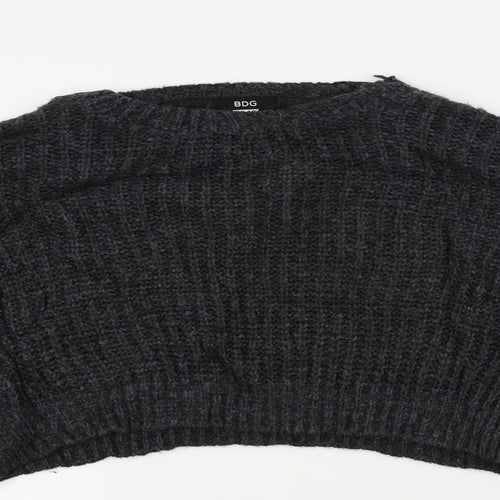 BDG Womens Grey   Pullover Jumper Size XS