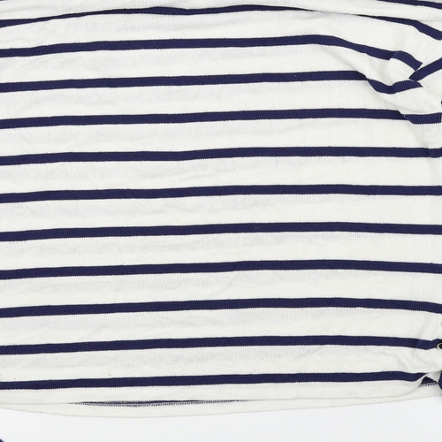 TU Womens Blue Striped  Pullover Jumper Size 10