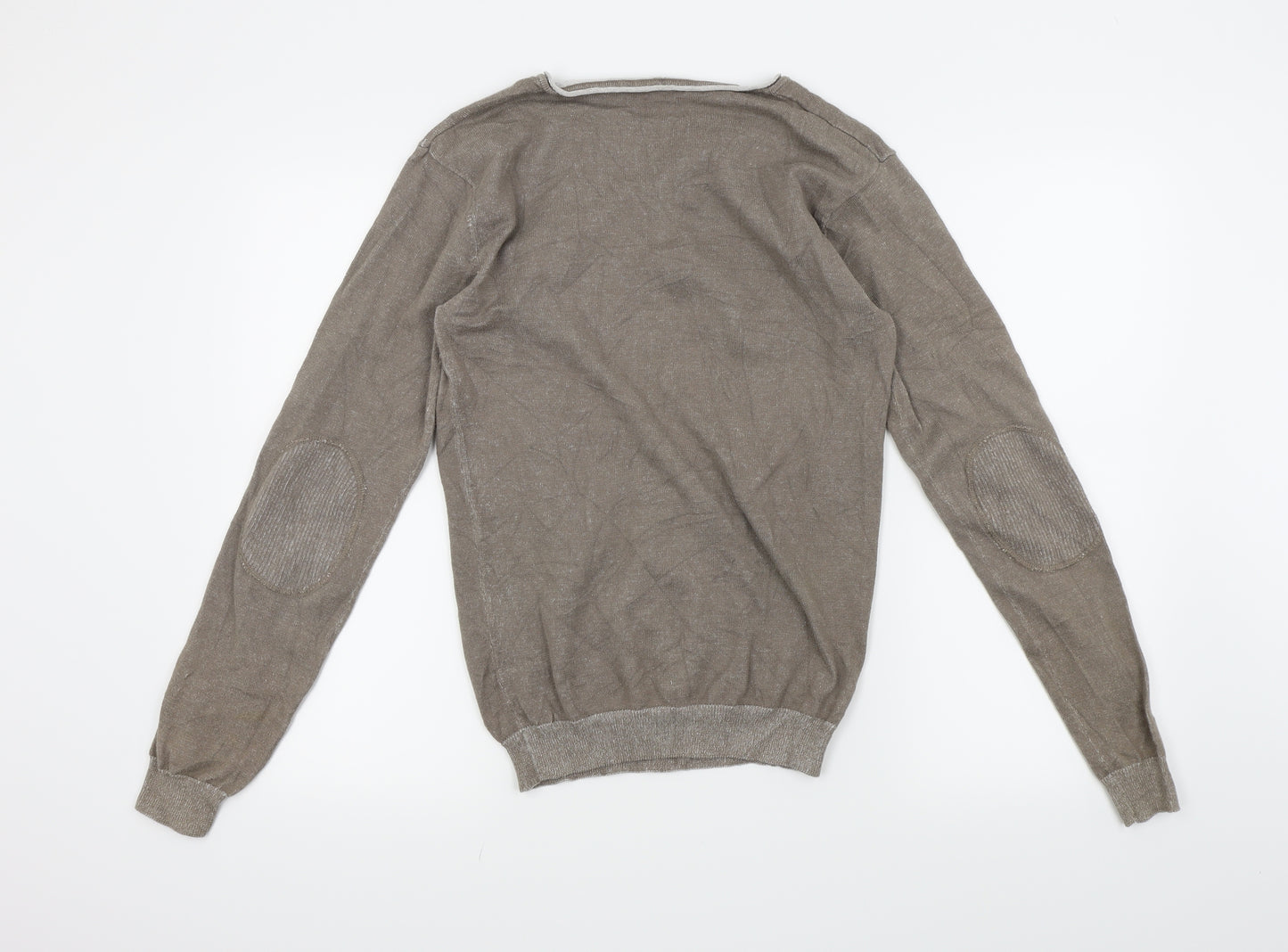 Carnet de Vol Mens Beige   Pullover Jumper Size S