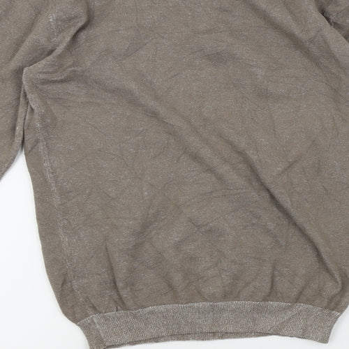 Carnet de Vol Mens Beige   Pullover Jumper Size S