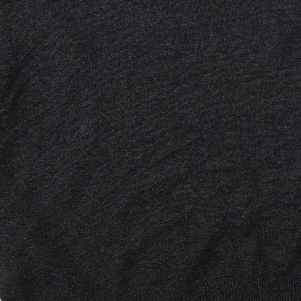 Lyle & Scott Mens Grey   Pullover Jumper Size M  - Badge on arm