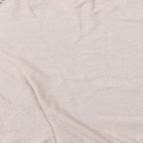 Warehouse Womens Pink   Pullover Jumper Size M  - Studs on sholder