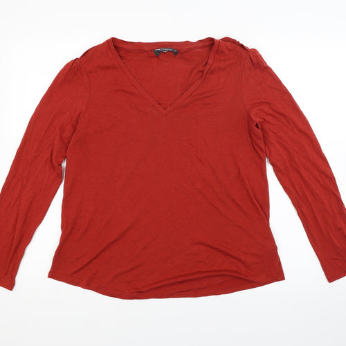 NEXT Womens Red   Basic Blouse Size 14