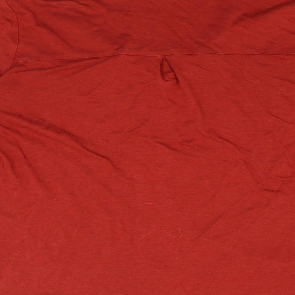 NEXT Womens Red   Basic Blouse Size 14