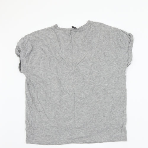 New Look Girls Grey   Basic T-Shirt Size 12-13 Years  - J'adore