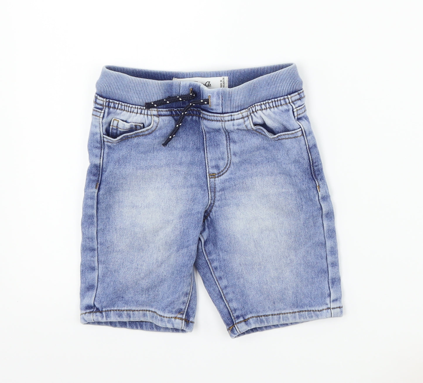 denim co Boys Blue  Denim Bermuda Shorts Size 3-4 Years