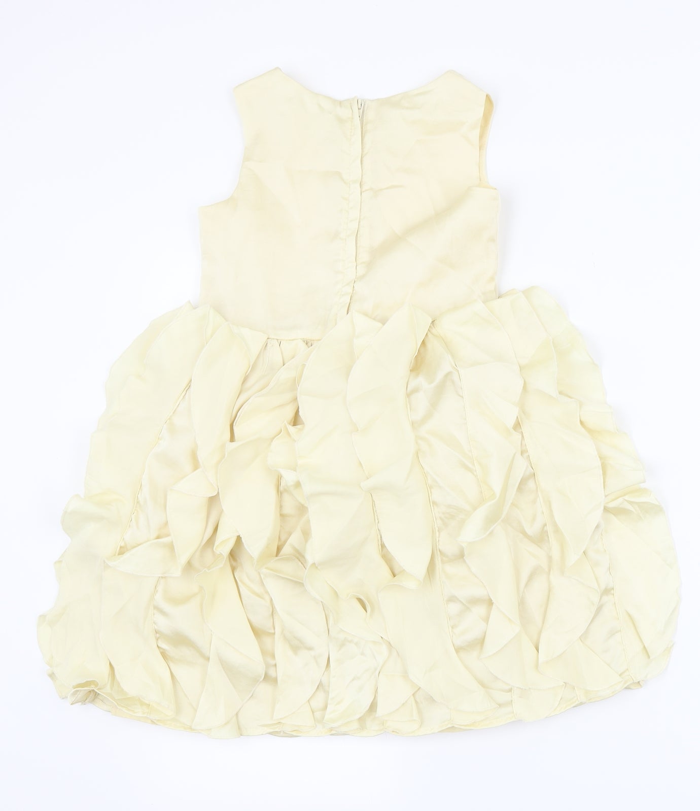 H&M Girls Gold   Ball Gown  Size 8-9 Years