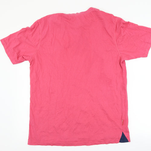 Slazenger Mens Pink    T-Shirt Size L