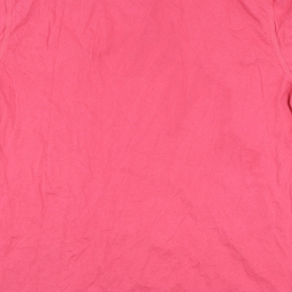 Slazenger Mens Pink    T-Shirt Size L
