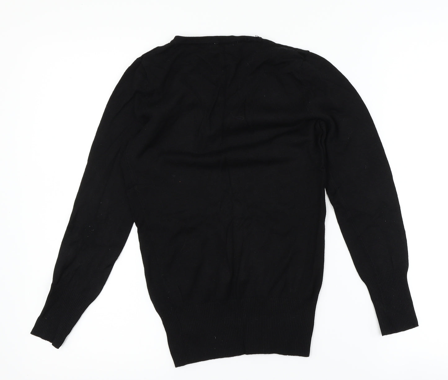 miss evie Girls Black   Pullover Jumper Size 12-13 Years