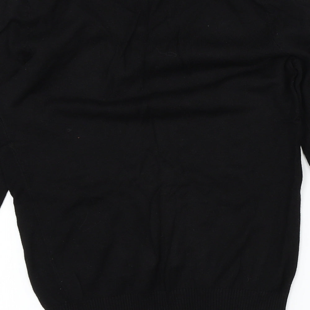 miss evie Girls Black   Pullover Jumper Size 12-13 Years