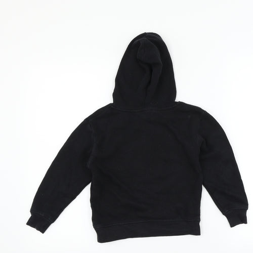H&M Boys Black   Pullover Hoodie Size 5-6 Years  - Skeleton