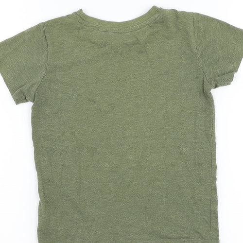 NEXT Boys Green   Basic T-Shirt Size 5 Years  - Good Vibes