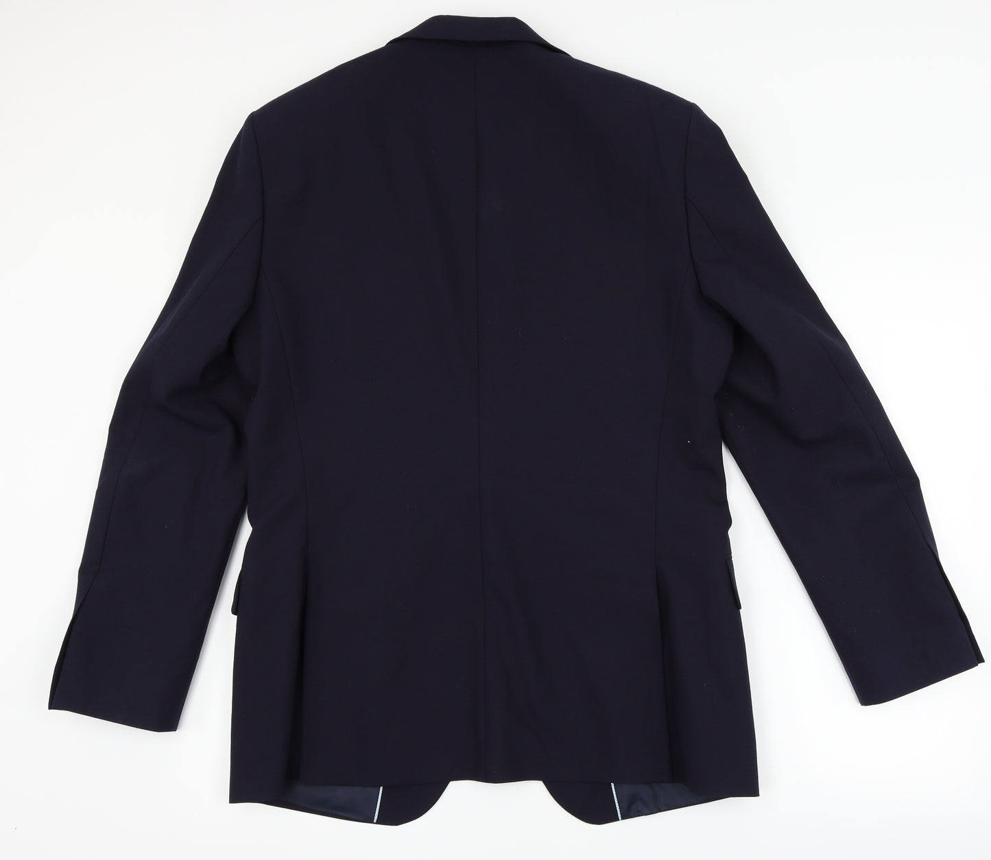 Preworn Mens Blue   Jacket Suit Jacket Size 40