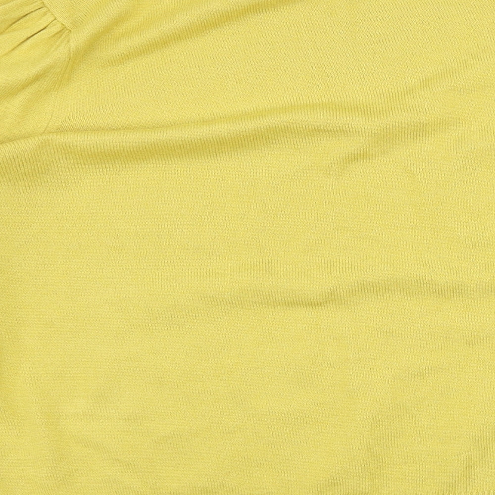 Papaya Womens Yellow   Pullover Jumper Size XL