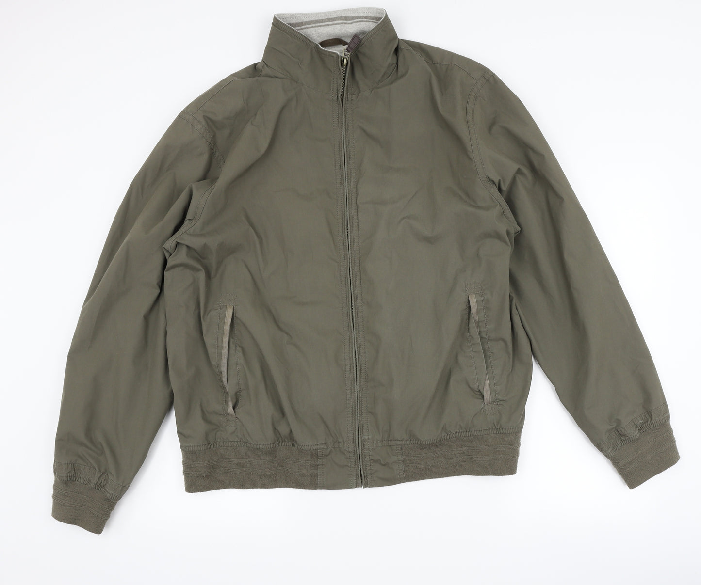 Marks and Spencer Mens Grey   Windbreaker Coat Size XL