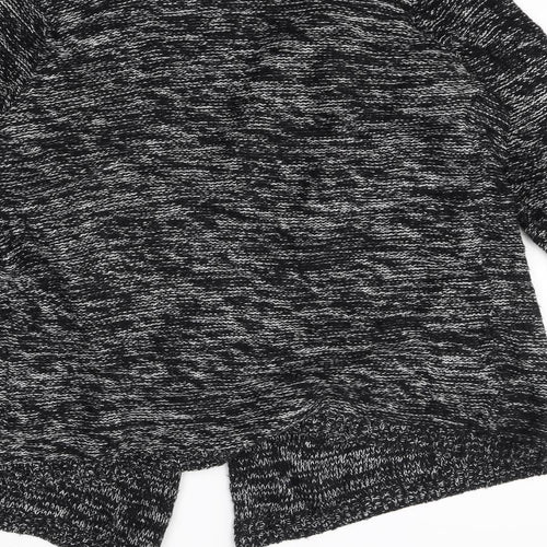 Preworn Womens Black   Cardigan Jumper Size 14