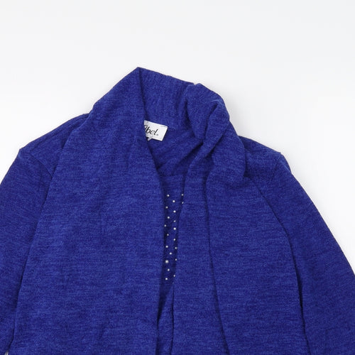 Afibel Womens Blue   Pullover Jumper Size 14