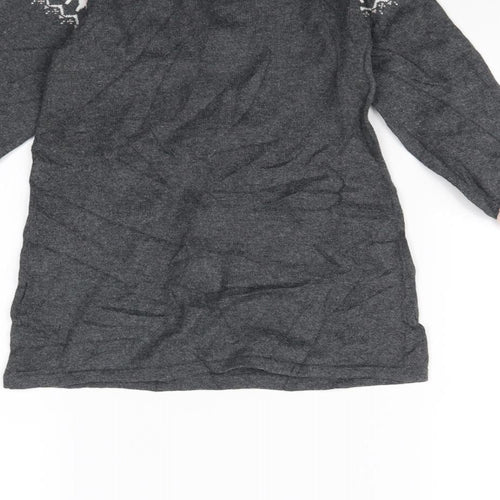 H&M Baby Grey   Jumper Dress  Size 18 Months
