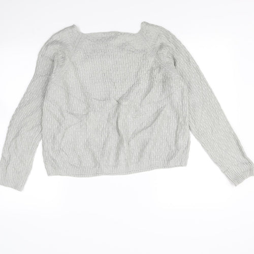 F&F Womens Grey   Pullover Jumper Size 12