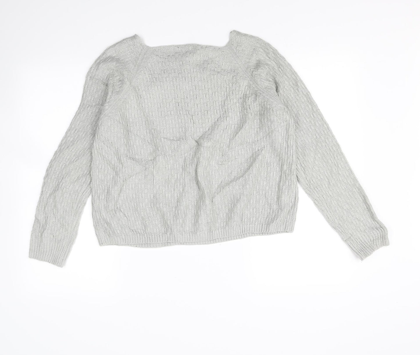 F&F Womens Grey   Pullover Jumper Size 12