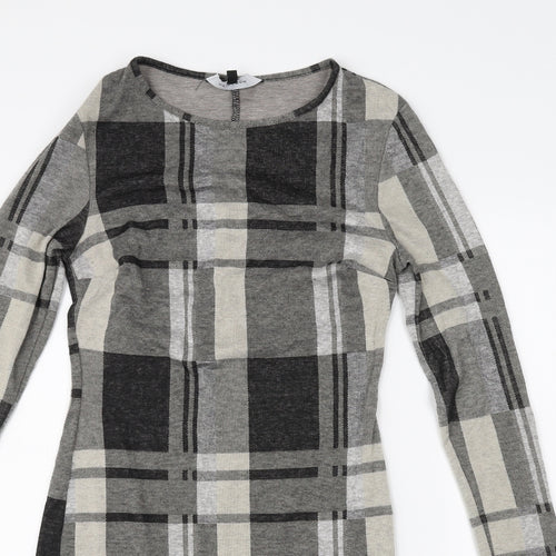 New Look Womens Multicoloured Check  Mini  Size 10