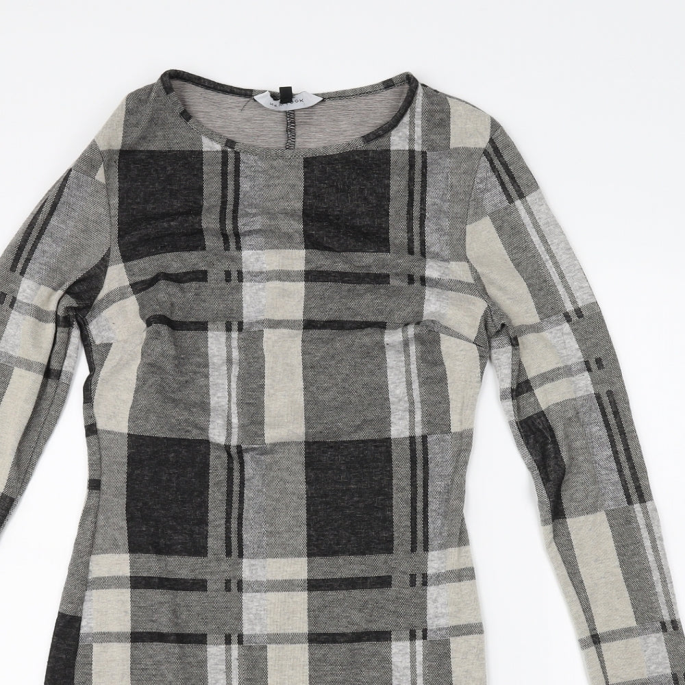 New Look Womens Multicoloured Check  Mini  Size 10
