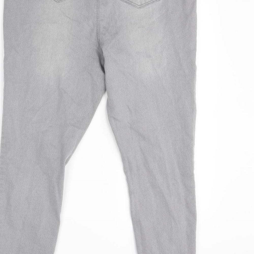 Denim Womens Grey   Jegging Jeans Size 18 L30 in
