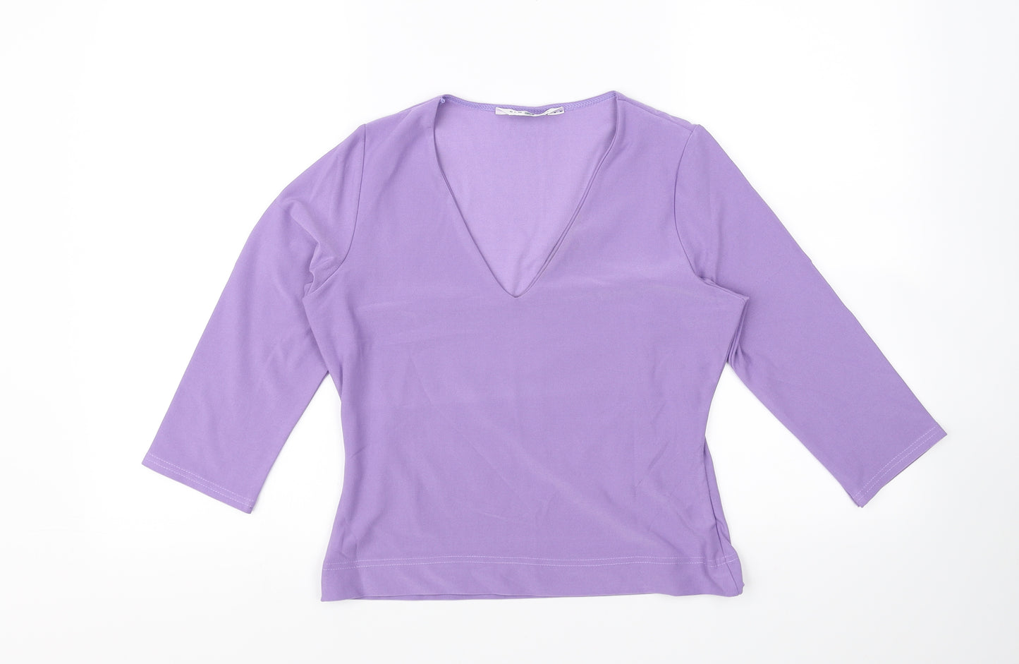 New Look Womens Purple   Basic Blouse Size 12