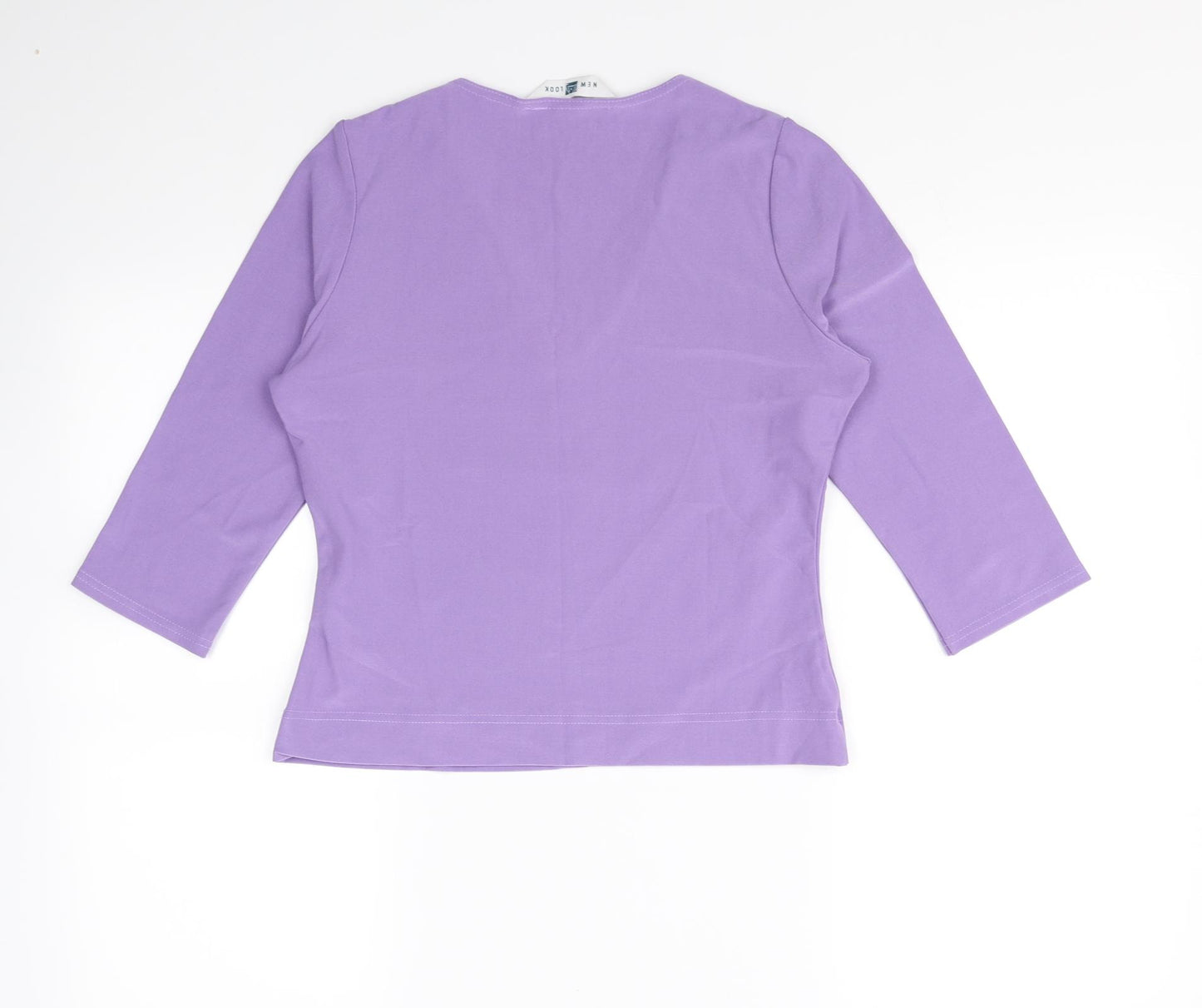 New Look Womens Purple   Basic Blouse Size 12