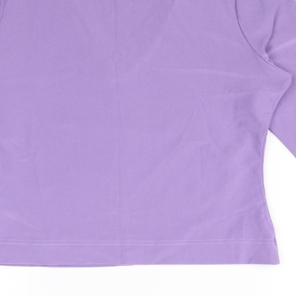 New Look Womens Purple   Basic Blouse Size 12