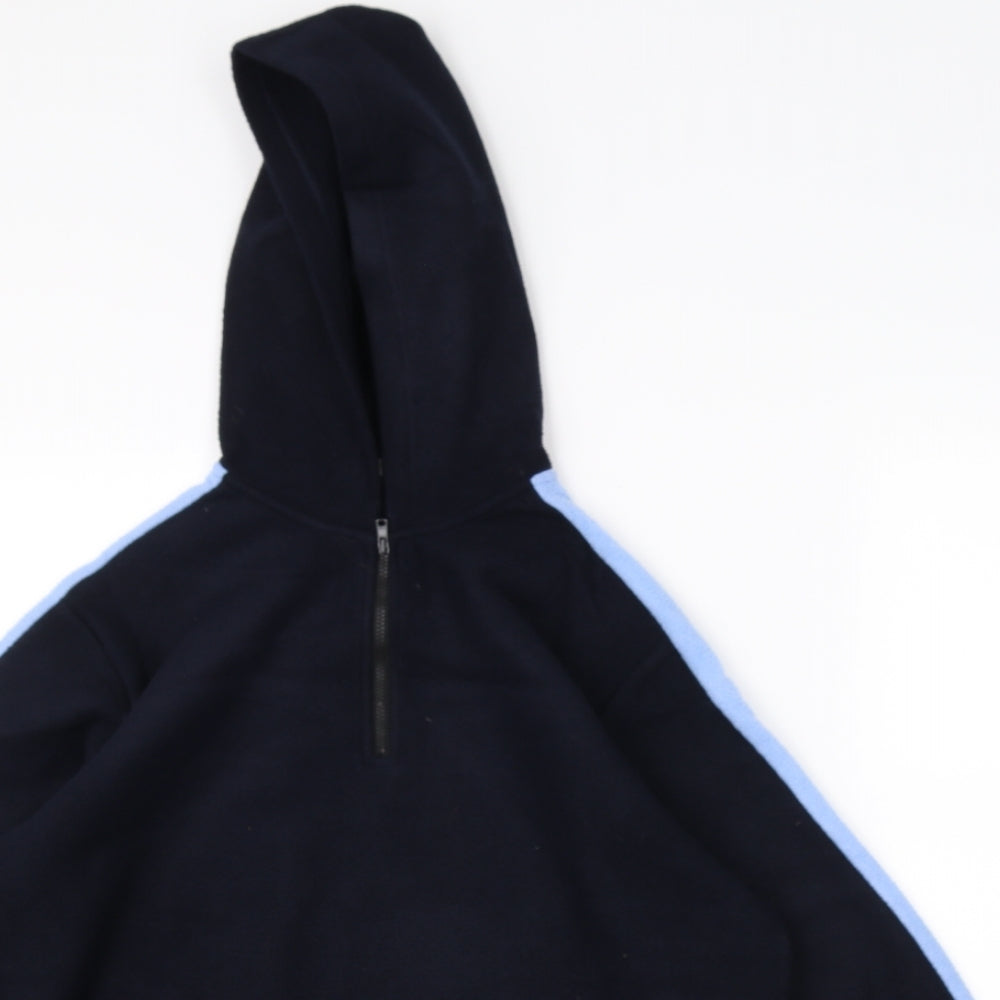 M&S Womens Blue   Henley Jumper Size 10